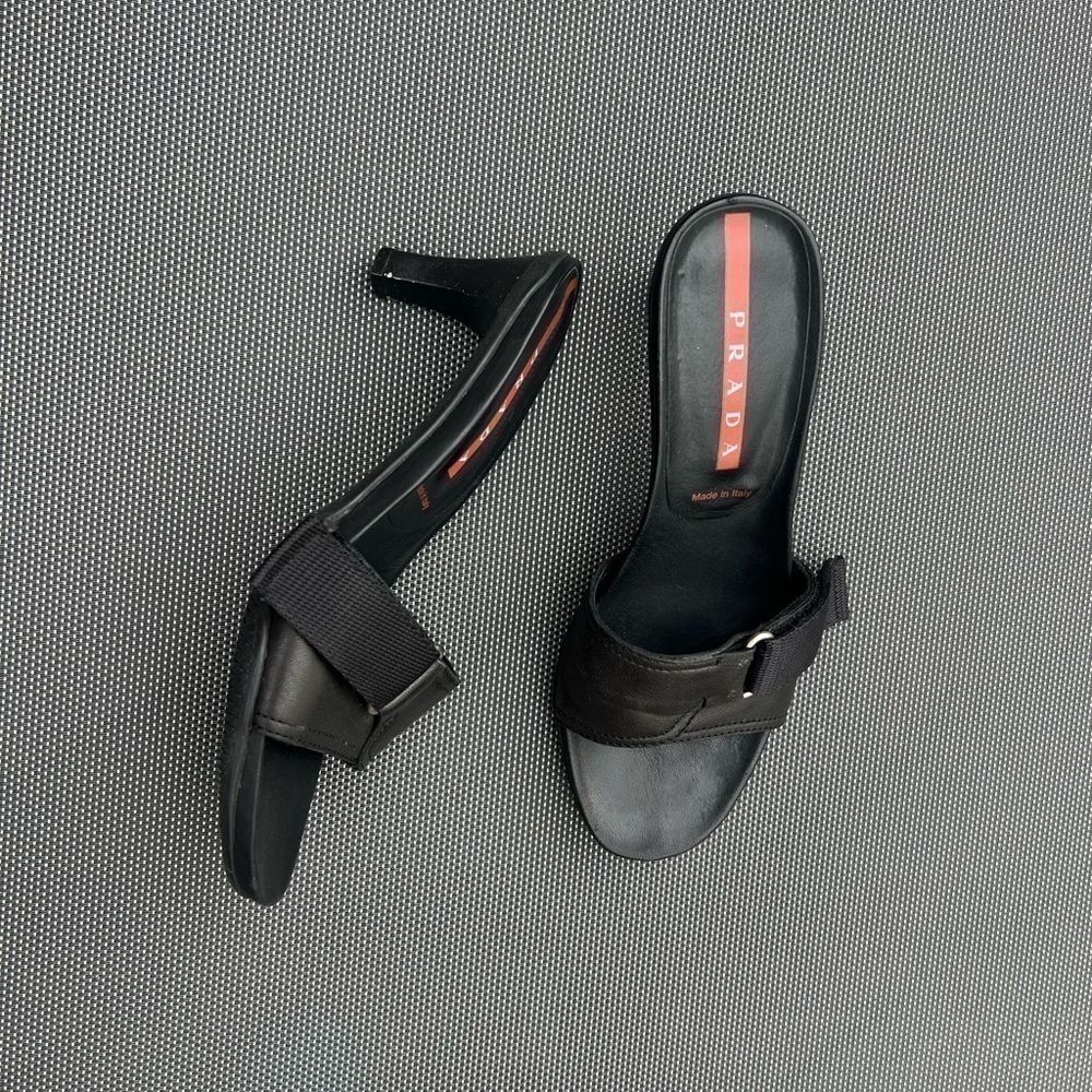 Vintage PRADA SPORT slides with Velcro Strap - Picture 2 of 7